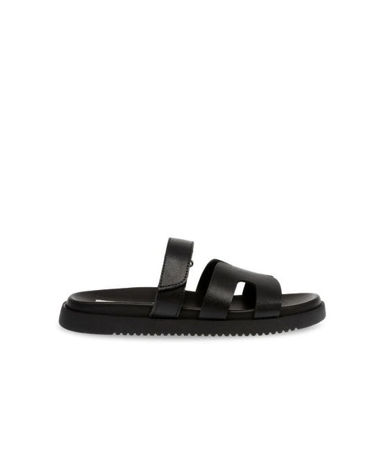 Sandalo Donna MISSILE Black Action Leather