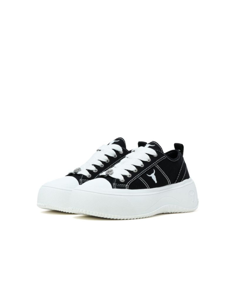 Sneaker Donna INTENTIONS Black/White