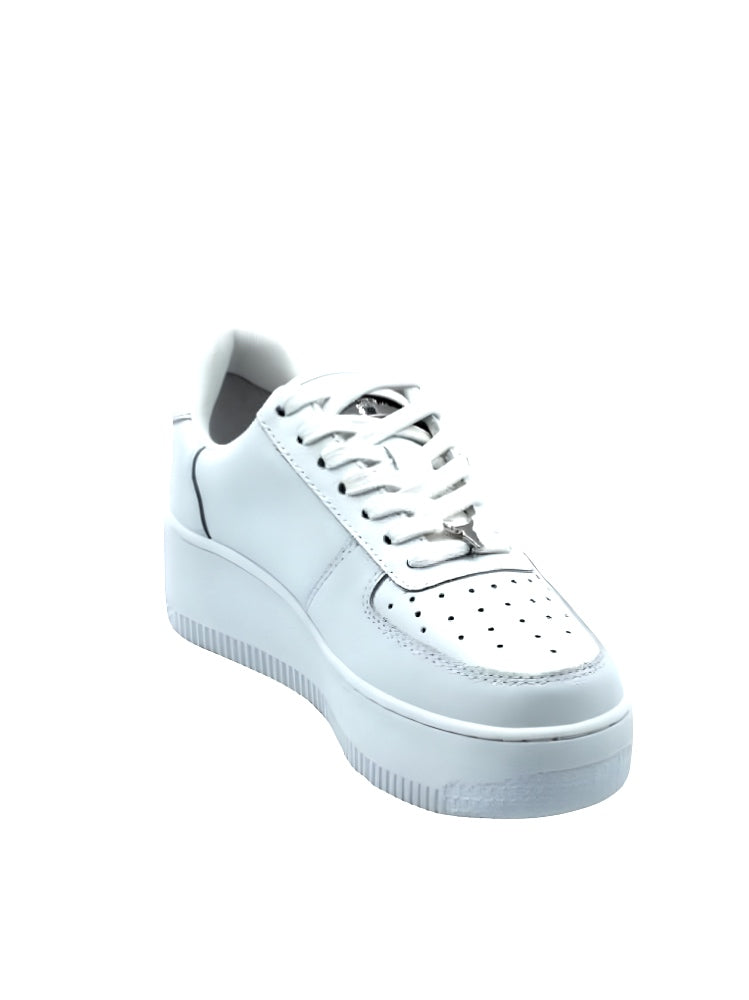 Sneaker Donna RISK White/Silver Brave/Jewelled White