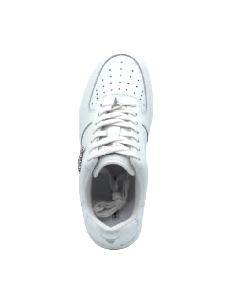 Sneaker Donna RISK White/Silver Brave/Jewelled White