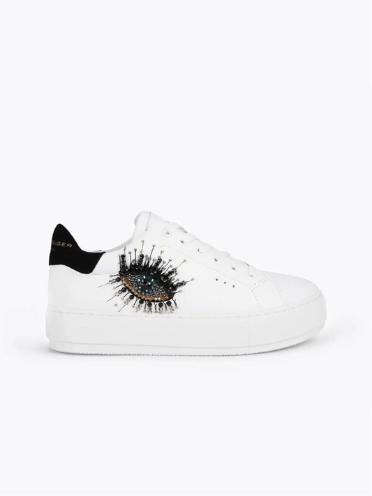 Sneaker Donna 706 Laney Eye White Leather