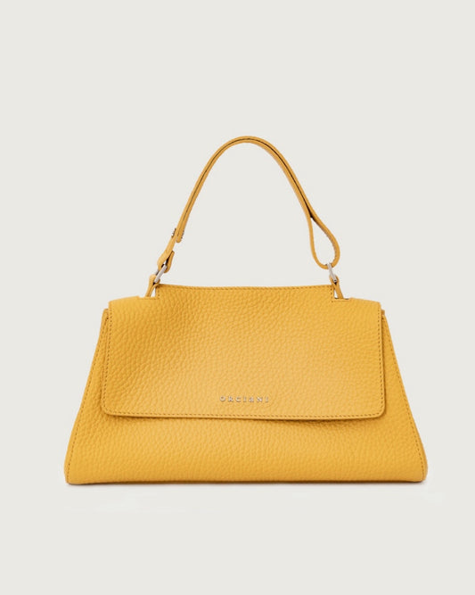 Borsa Donna B02159 SOF Sveva Longuette Soft in pelle con tracolla Grano